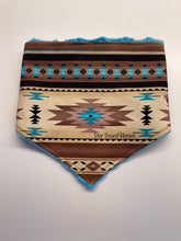 Load image into Gallery viewer, Baby Bib - Brown Southwestern
