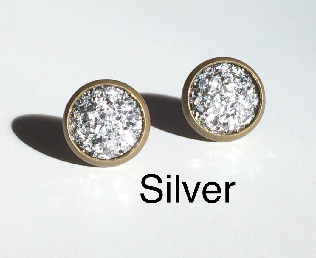 Earrings - Bling Silver