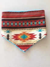Load image into Gallery viewer, Baby Bib - Red Southwestern
