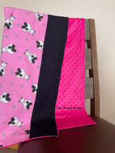Load image into Gallery viewer, 30% off - Baby Blanket - Pink Cows
